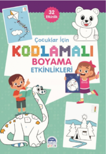 Çocuklar İçin Kodlama Etkinlikleri - Yeşil - 32 Etkinlik