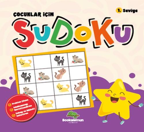 Çocuklar İçin Sudoku 1.Seviye Kollektif