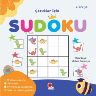 Çocuklar İçin Sudoku 2 Seviye Bahar Sarıkaya