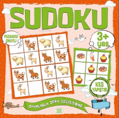 Çocuklar İçin Sudoku - Kes Yapıştır (3+ Yaş)