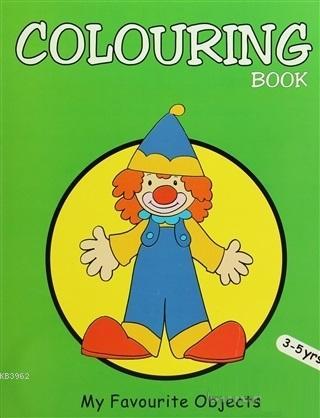 Colouring Book (Green) My Favourite Objects