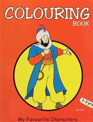 Colouring Book : My Favourite Characters (Red) My Favorite Characters
