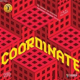 Coordinate - IQ Dikkat ve Yetenek Geliştiren Kitaplar Serisi 7 (Level 3) (7-8-9 Yaş)