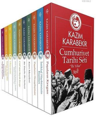 Cumhuriyet Tarihi Seti - İlk Yıllar (10 Kitap Lüx Kutulu) Kazım Karabe