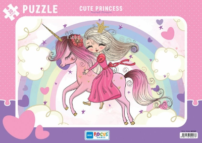 Cute Princess Sevimli Prenses Puzzle 30 Parça