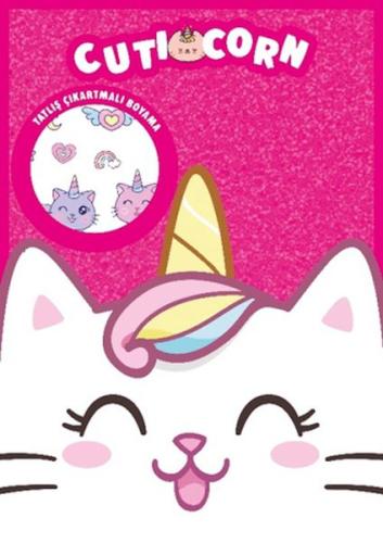 Cuticorn Çıkartmalı Boyama Kitabı Kolektif