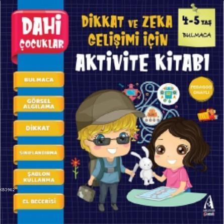 Dahi Çocuklar Aktivite Kitabı 4-5 Yaş – Bulmaca
