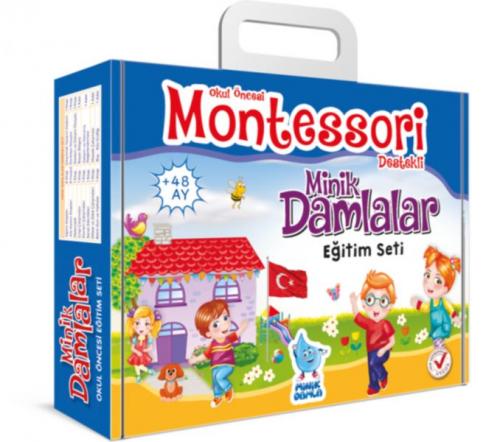 Damla Okul Öncesi Minik Damlalar Eğitim Seti Montessori Destekli Komis