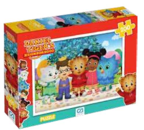 Daniel Tigers Puzzle 200