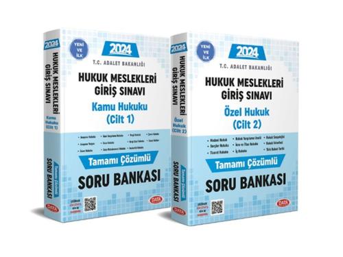 Data Hukuk Meslekleri Giriş Sınavına Hazırlık Tamamı Çözümlü Soru Bankası 1-2