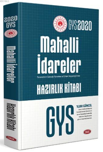 Data Yayınları 2020 GYS Mahalli İdareler Konu Anlatımı