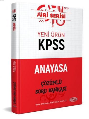 Data Yayınları 2020 KPSS Anayasa Jüri Serisi Soru Bankası