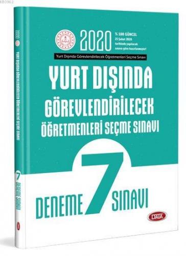 Data Yayınları 2020 MEB Yurt Dışında Görevlendirilecek Öğretmenleri Seçme Sınavı 7 Deneme