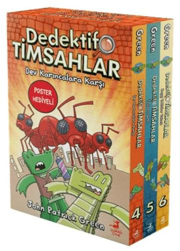 Dedektif Timsahlar 3 Kitaplık Kutulu Set (4-5-6) John Patrıck Green