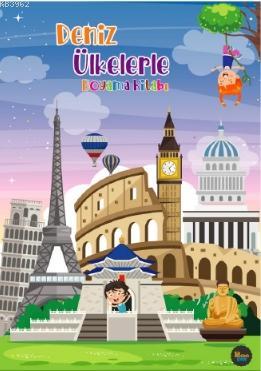 Deniz Ülkelerle - Boyama Kitabı