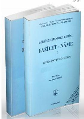 Derviş Muhammed Yemini Fazilet-Name 1- 2 (2 Cilt Takım)