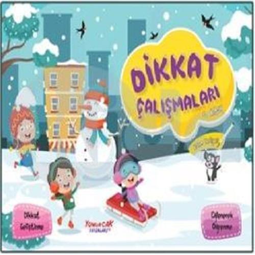 Dikkat Çalışmaları 4. Kitap (Kalem Hediyeli)