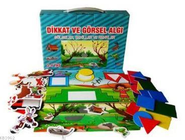 Dikkat ve Görsel Algı 3-4 yaş grubu; Gölgeler,Renkler ve Şekiller