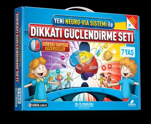 Dikkati Güçlendirme Seti 1. Sınıf 7 Yaş (3 Kitap Karton Kutu Set) Osma