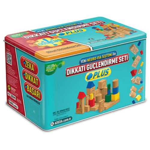 Dikkati Güçlendirme Seti Plus 6 Yaş Kutu Doç. Dr. Osman Abalı