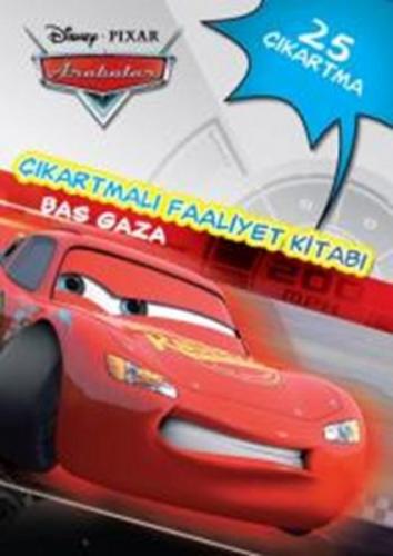 Disney Arabalar Çıkartmalı Faaliyet Kitabı Bas Gaza Kolektif