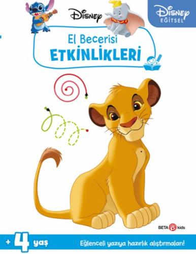 Disney Eğitsel Simba El Becerisi Etkinlikleri Yazıya Hazırlık Gökçe De