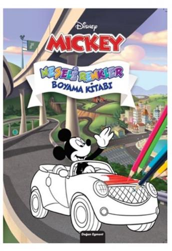 Disney Mickey Neşeli Renkler Boyama Kitabı Kolektıf
