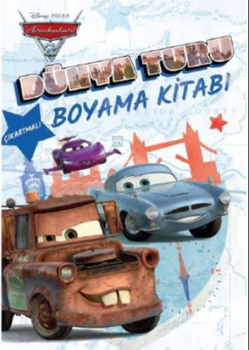 Disney Pixar Arabalar 2 - Dünya Turu Boyama Kitabı Kolektif