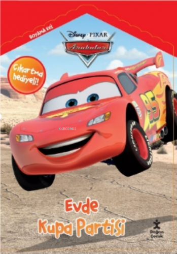 Disney Pixar Arabalar Boyama Evi Evde Kupa Partisi Kolektif