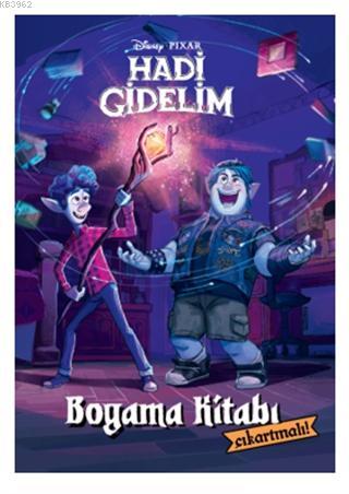 Disney Pixar - Hadi Gidelim Çıkartmalı Boyama Kitabı