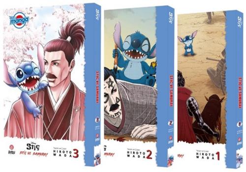 Disney Stiç ve Samuray 1-2-3 Kitap Set Hiroto Wada