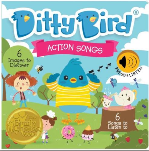 Ditty Bird: Action Songs (Sesli Kitap) Ditty Bird