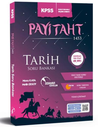 Doktrin Yayınları 2023 KPSS Payitaht 1453 Tarih Soru Bankası (Video Çözümlü)