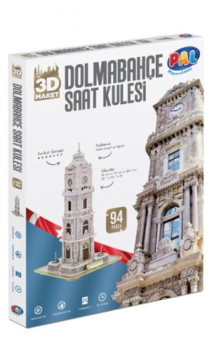 Dolmabahçe Saat Kulesi 3D Puzzle 93 Parça
