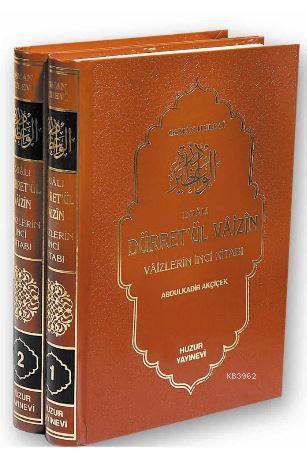 Dualı Dürret'ül Vaizin (2 Kitap Takım)