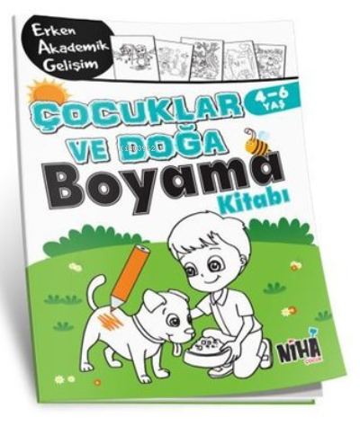 EAG Çocuklar ve Doğa Boyama Kitabı 4-6 Yaş