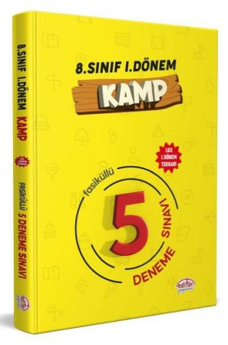 Editör 8. Sınıf 1. Dönem Kamp 5 Fasikül Deneme Sınavı