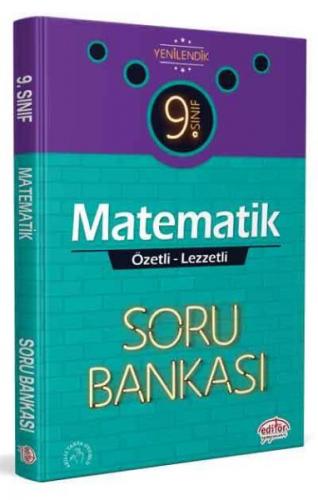 Editör 9. Sınıf Matematik Özel Lezzetli Soru Bankası (YENİ)