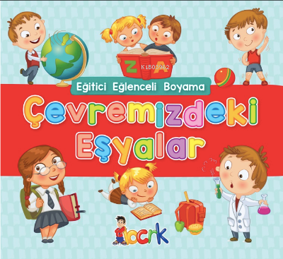 Eğitici Eğlenceli Boyama Çevremizdeki Eşyalar
