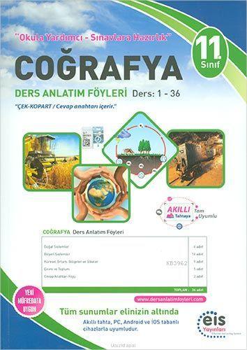 EİS Yayınları 11. Sınıf Coğrafya Ders Anlatım Föyleri EİS