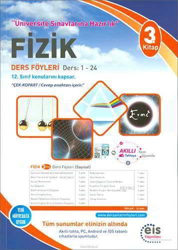 EİS Yayınları YKS Fizik Ders Anlatım Föyleri 3. Kitap EİS