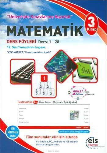 EİS Yayınları YKS Matematik Ders Anlatım Föyleri 3. Kitap EİS