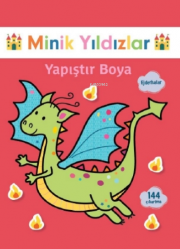 Ejderhalar Yapıştır Boya - Minik Yıldızlar