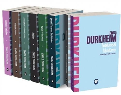 Emile Durkheim Seti (8 Kitap Takım) Emile Durkheim