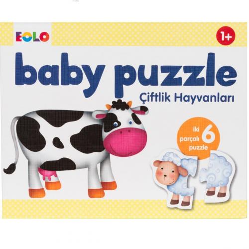 Eolo Baby Puzzle Çiflik Hayvanlari