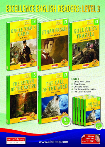 Excellence English Readers Set - Level 3 ( 5 Kitap ) Kolektif