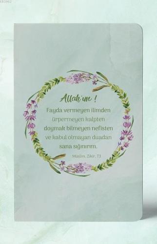 Faydasız İlimden Allah'a Sığınırım - A5 Çizgisiz Defter