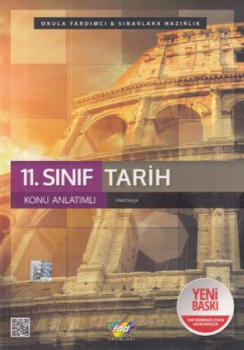 FDD 11. Sınıf Tarih Konu Anlatımlı (Yeni) Halit Derya