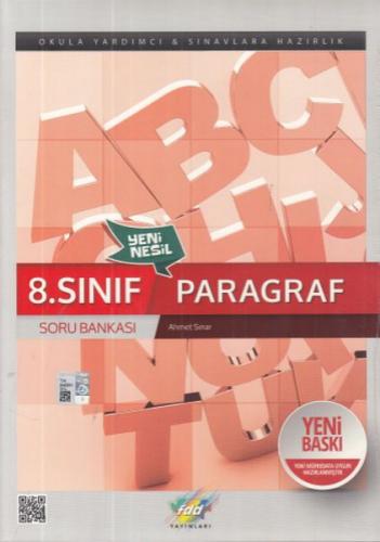 FDD 8. Sınıf Yeni Nesil Paragraf Soru Bankası (Yeni) Ahmet Sınar