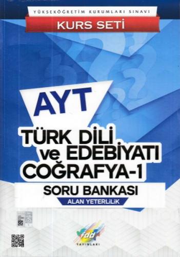 FDD Kurs Seti AYT Türk Dili ve Edebiyatı Coğrafya-1 Soru Bankası (Yeni